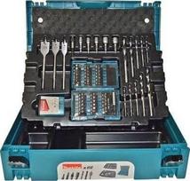 Grąžtų ir antgalių rinkinys Makita B-53908, 62 vnt