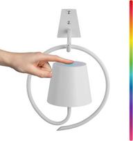 Faithorse belaidis RGB sieninis šviestuvas, baltas
