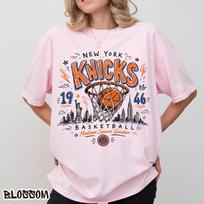 New York Basketball Shirt Retro Nyc Hoops Tshirt Sports Graphic Tshirt 2026summer New Unisexs Unisexs Fashion Cotton Tshirt Y2k S white