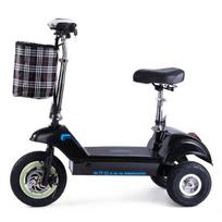 TWOFISH TF03 Foldable Electric Scooter Range 30KM Battery 48V 15AH Speed 28KM/H Tires Front 12  Rear 10  Black Blue