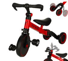 Triratis balansinis dviratukas Trike Fix, raudonas