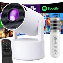 Projektorius Projektorius su Android TV Rivex P973, baltas, 1280 x 720