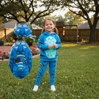 Demonų medžiotojos Merginos Tigro Ausų Gobtuvėlio Rinkinys - Unisex XXL blue