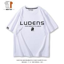 Cosmic Youth Style Hideo Kojimas Joint Death Stranding 2 Game PS5 Video Game Peripheral Shortsleeved Summer Loose Tshirt S white