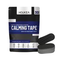 30pcs Houkea Nighttime Anti-Snoring Strips, Sleep Anti-Snoring Gentle Mouth Tape for Peaceful & Comfortable Rest white