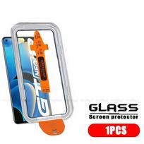 4/3/2/1pcs For Realme GT Neo 2 Glass Realme GT Neo 2 3 3T Tempered Glass Full Dust Free Phone Screen Protector Realme GT 2 Pro 5 realme GT5