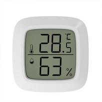 1 vnt Mini LCD skaitmeninis termometras Higrometras patalpų temperatūros ir drėgmės matuoklis Jutiklis matuoklis namų termometras