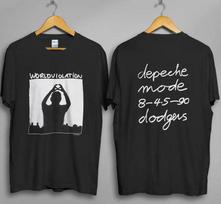 Depeche Mode concert tour T-Shirt Unisex T-Shirt L white