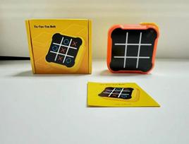 Kids Electronic Toys 3 In 1 Tic Tac Toe Board Game Gifts Crosses Games Memory Training Portable Travel Games For Kids Adults yellow