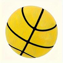 Silent 7 Inch Silent Basketball – labai elastinga PU medžiaga, skirta žaidimams patalpose, puiki dovana Kalėdų, Padėkos, Helovino ir gimtadienių proga. oranžinė