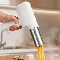 Electric Pasta Machine Pasta Maker Free Your Hands Home Mini Handheld Wireless Noodle Machine Multi-Functional for 5 Types of Pasta Shapes balta