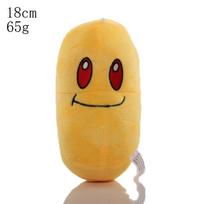 72 styles Plants VS Zombies 15-20cm Plush Toys Cartoon Doll Peashooter Cherry Wall-Nut Sunflower Squash Split Pea Kids Gift beige