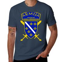 Armija Bosna I Herzegovina Bih Bosnia Version 2 Tshirt Quick Dry Light Sports Tshirt S blue
