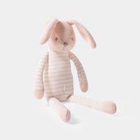 Ilgakojis Triušio Lėlė Pliušiniai Žaislai Animacinis Stilius Ilgos Ausys Nordic Stilius Pliušiniai Žaislai Minkštas Pliušas Mielas Dizainas Kūdikio Miego Žaislai rožinė