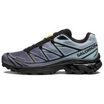 SALOMON XT 6 Fabric Low top Running Shoes Unisex Black Misty Blue Gray Blue L47590800 36⅔ mėlyna