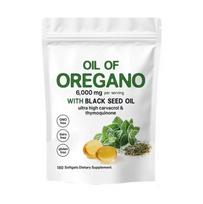 2-in-1 Oregano & Black Seed Oil for Immune Support 1pack