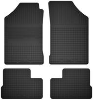 Rubber car mats, set of 4, universal for: Nissan Micra K11 hatchback (1992-2003)