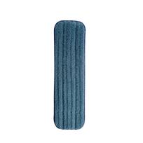 Bona Mop Head Replacement: Blue Stripe Self-Adhesive Cleaning Cloth blue