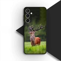 Cover for Samsung Galaxy S20 S22 S21 FE Ultra Plus A07 A17 A15 A16 A25 A57 A37 Casing Phone Case Forest Deer Hunting buck Galaxy A37 gray