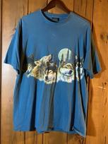 Vintage 90s Habitat Wolf Pack T-Shirt XL - 1992 Made in USA Single Stitch Nature 4XL black