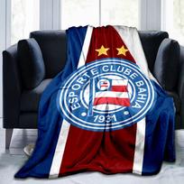 Bahia Fc Crest Emblem Printed Throws Blanket Soft Flannel Blankets for Couch Bed Gifts for Men Women Picnic blanket Christmas gifts 75x90cm