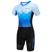 Men Pro Team Triathlon Suit Cycling Clothing Skinsuit Jumpsuit Maillot Cycling Jersey Ropa Ciclismo Bike Sports Clothing M