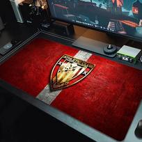 Athletic Club de Bilbao Mouse Pad Large Gaming Table Cushion Non-slip Laptop Tablet Big Mousepad XXL Mat Mini PC Playmat With Lock edge_XIA 30cmx60cm(11.8x23.6inch) red