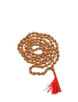 Certified 4 Mukhi Rudraksha Java Mala 108+1 Beads | Natural Japa Mala for Meditation & Spiritual Healing ruda
