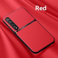 Dėklas Xiaomi Mi 10 5G, prabangus plonas odinis, su automobilio magnetiniu laikikliu, galinis dangtelis Xiomi Mi 10 Mi10, minkštas rėmelis, apsauginis Coque For Mi 10 žalia