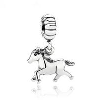 New-Sellingcopper Monkey Camel Giraffe Charm Fit Original Bracelet Accessories Women Jewelry Gift white