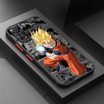 Anime Dragons Goku Phone Case for Xiaomi Redmi Note 11S 7 8 9 10 11 Pro 8T 9S 13 14 12 ProPlus 12s 10S Black Edge Shell 14 Pro+ Redmi Note 10 Pro