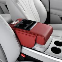 Car Center Consoles Cover, PU Leather Armrest Pad Cover, Universal Car Arm Rest SeatStorage Box Mat Waterproof