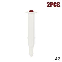 New! 2/5/10/20pcs Turkey Timer POPUP Thermometer Poultry Roasted Chicken Thermometer Disposable For Cooking Chicken Beef Meat white
