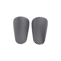 Ultra-Light Carbon Fiber Pattern Football Leg Guards Professional Player Training Foot Guards Football Socks Guard gray