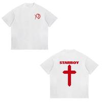 The Weeknd After Hours Til Dawn Europe 2026 Unisex Tshirt Unisex Unisex Hip Hop Retro Casual Cotton Short Sleeve Tshirts Tee Top S white