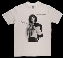Naujas populiarus Patti Smith Signature Horses marškinėlis Visų dydžių nuo S iki 5XL CS1026 S gray