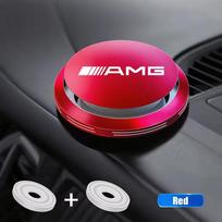 Automobilio AMG emblema Oro gaiviklis Oro valytuvas Kvepalai Automobilio stilius Mercedes BenzA/B/C/E/S klasei W203 W206 W220 W205 W211 W212 W201 QA0 raudona