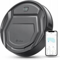 Robotas dulkių siurblys Lefant 210P 2200Pa pilkas WiFi 28x7.5 cm tylus