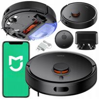 Grindų plovimo robotas Xiaomi, juodas, su programėle