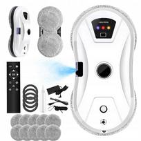 Langų valymo robotas su automatiniu purškimu 5600Pa, 3 režimai, 10 šluosčių