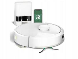 Robotas dulkių siurblys iRobot Roomba 105 Combo su AutoEmpty stotele, baltas