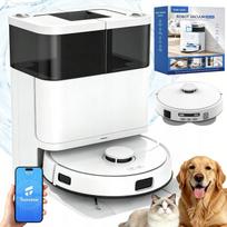 Valymo robotas su Teendow stotimi D63S Ultra 20000 Pa, su plovimo funkcija