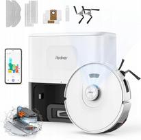 Dulkių siurblys robotas Redkey D8 su stotele, LiDAR, stipri trauka