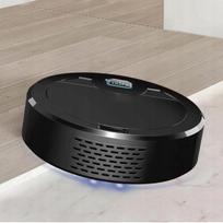 Valymo robotas su šluoste ir UV, 15000Pa, 2000mAh, juodas