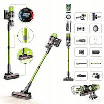 Vertikalus belaidis dulkių siurblys SmartAi V6 650W 24Ah 65KPa žalias