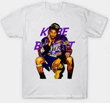 Kobe Bryant Black Mamba Lakers Champion  Adult S-3XL White Fan Art Unisex T-Shirt XXL black