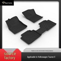 Volkswagen Teramont Series Vehicle-Specific TPE Floor Mats - Eco-Friendly, Odor-Free 19-25 Teramont X TPE white