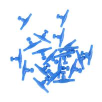 20pcs Aquarium Air Line Tubing Pipe Tube Adjustable Connector Pump Flow Control Valves Switch Tap for 4*6mm Hose Trachea