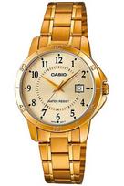 ZEGAREK DAMSKI CASIO LTP-V004G-9B (zd568c) + BOX beige