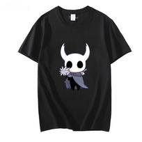 Hollow Knight 2025 New T-shirt Cotton High Quality Cute Tee-shirt Cartoon Graphic Print Short Sleeve Tshirt Camisetas Soft Tops S juoda